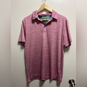 Birdie Bound Pink Men’s Golf Polo Size Medium